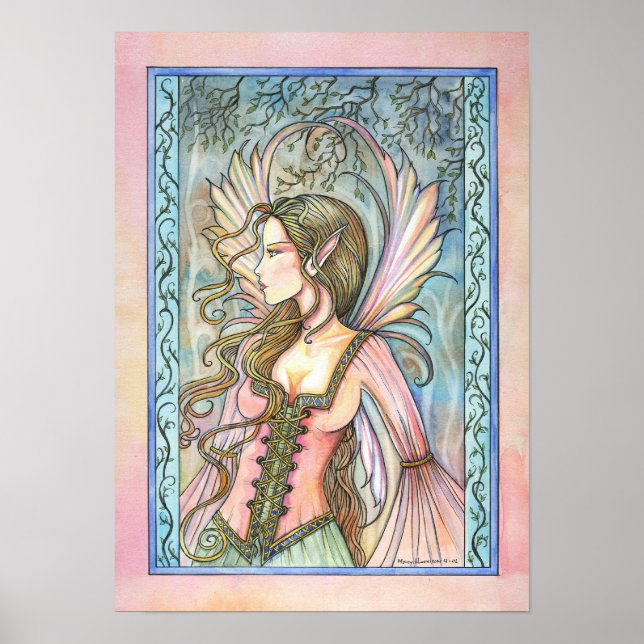 Fairy Fantasy Art Poster Molly Harrisons utskrift (Framsidan)
