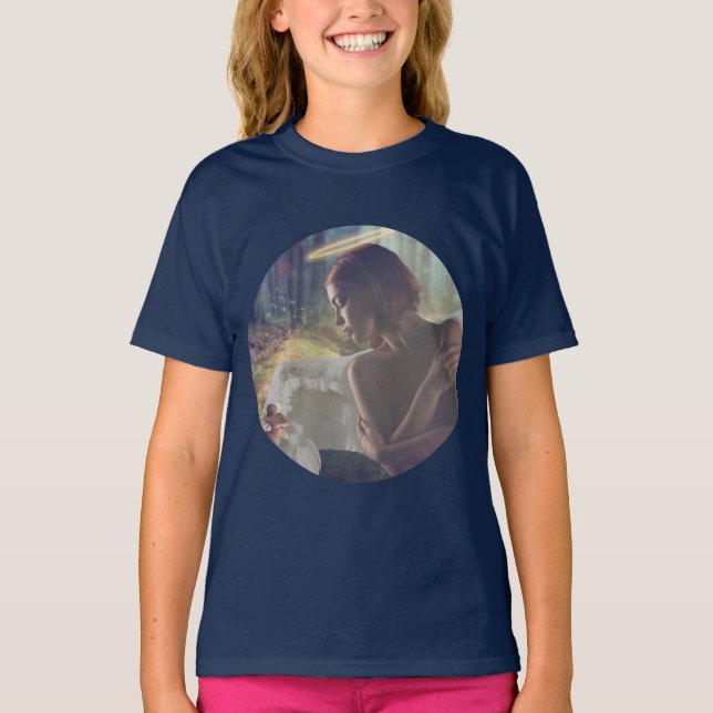 Fairy Fantasy Art T Shirt (Framsida)