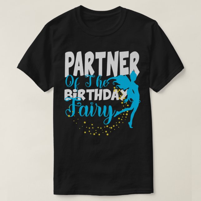 Fairy Fantasy Birthday Squ T Shirt (Design framsida)
