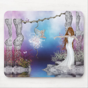 Fairy Fantasy Elf Magic Mousepad Musmatta