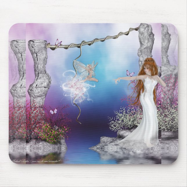 Fairy Fantasy Elf Magic Mousepad Musmatta (Framsidan)