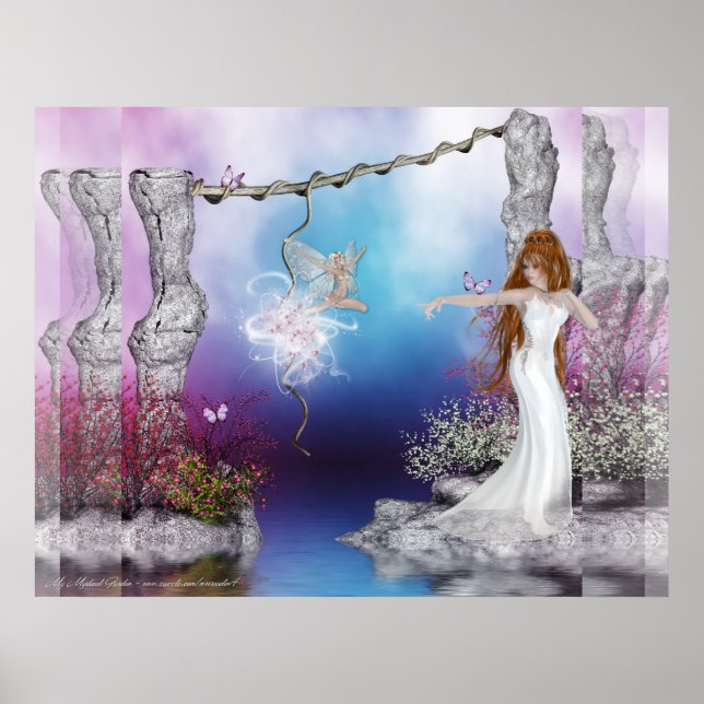 Fairy Fantasy Elf Magic :: Poster Skriv ut (Framsidan)