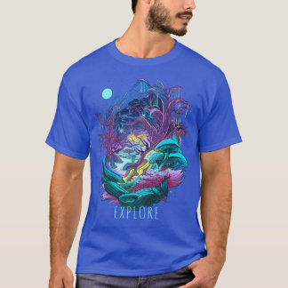 Fairy Fantasy Forest Mushroom Beautiful Nature Fun T Shirt