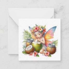 Fairy Fantasy Note Card Anteckningskort
