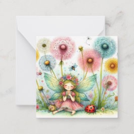 Fairy Fantasy Note Card Anteckningskort