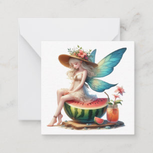 Fairy Fantasy Note Card Anteckningskort
