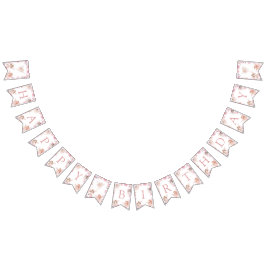 Fairy First Birthday Banner Vimplar