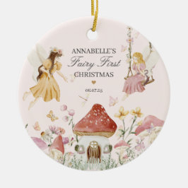 Fairy First Birthday Enchanted Keepsak Ornament