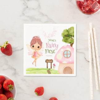 Fairy First, Blomsterträdgård & Fairyland Enchante Pappersservett