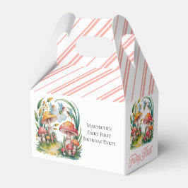 Fairy First Girl Födelsedagsfest Presentaskar