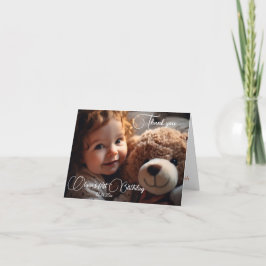 Fairy First Girl's 1st Birthday Tack Kort