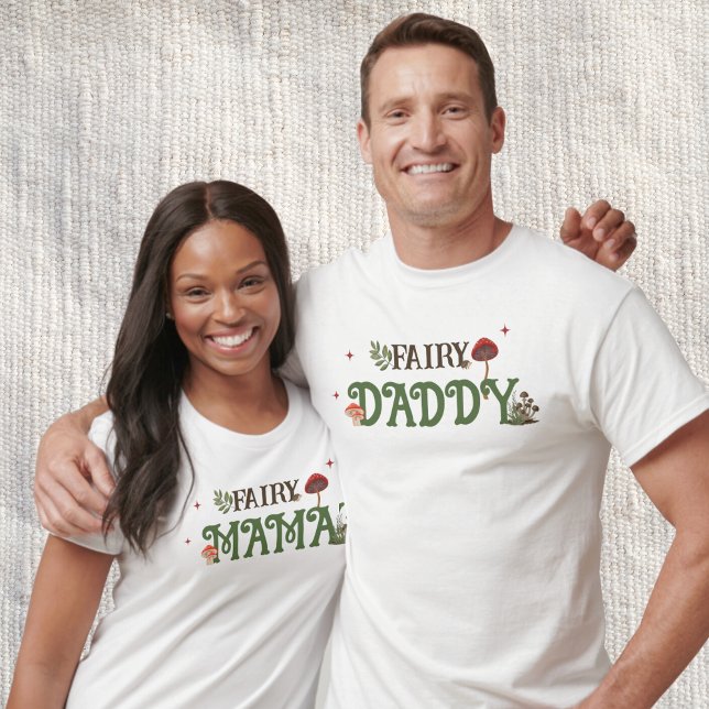 Fairy First Parents Mamma Birthday T Shirt (Skapare uppladdad)
