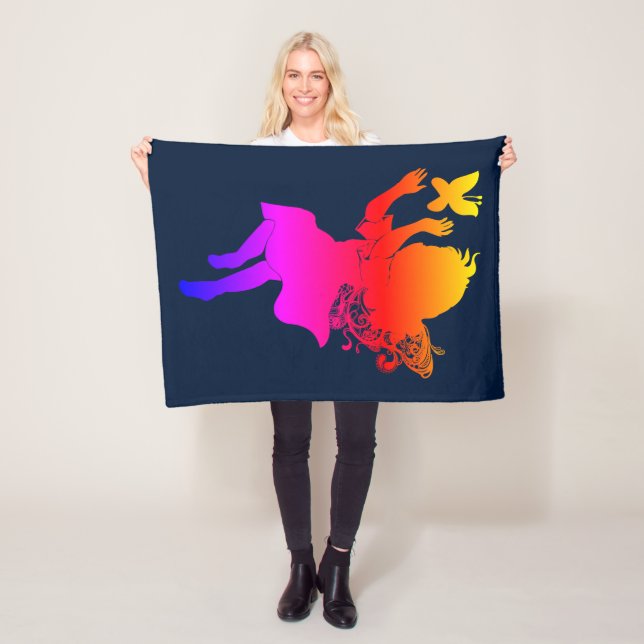 Fairy - Fleece Blanket, 30" x40" (På plats)