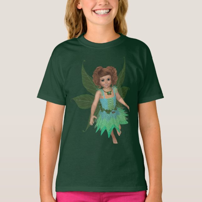Fairy Flicka Basic T-Shirt (Framsida)