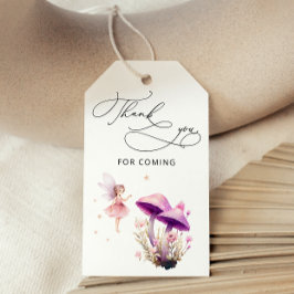 Fairy Garden Baby Shower Tack Presentetikett