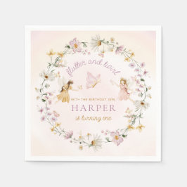 Fairy Garden Birthday Pappersservett