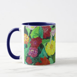 Fairy Garden Flower Painting Art Coffe Mugg