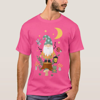 Fairy Garden Gnome Cottagecore Aesthetic Cute Frog T Shirt