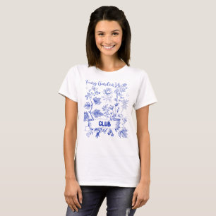 Fairy Garden Klubb T-Shirt - Vintagen Botaniska