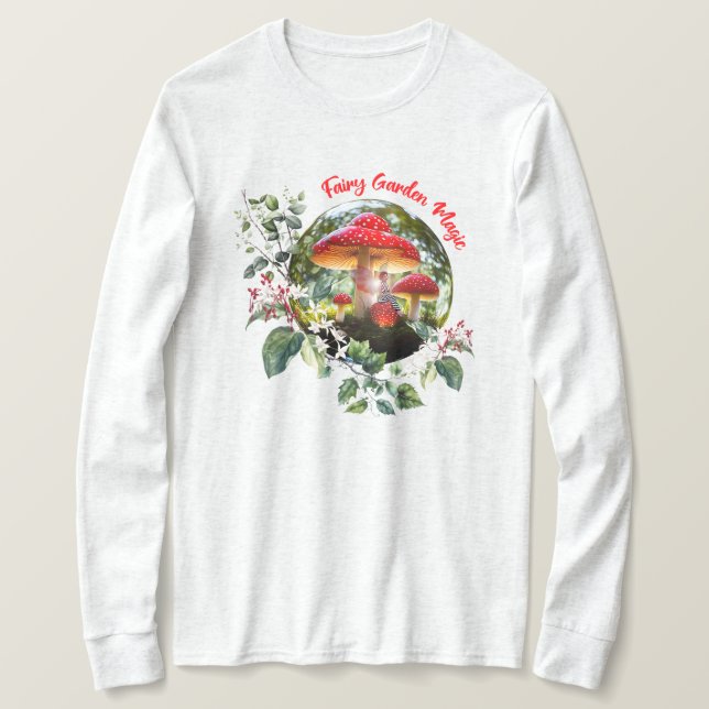 Fairy Garden Magic T Shirt (Design framsida)