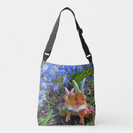 Fairy Garden Storytime Crossbody Tote Bag Axelväska