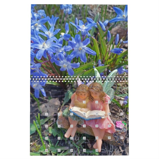 Fairy Gardens 2025 Calendar Kalender (Apr 2026)