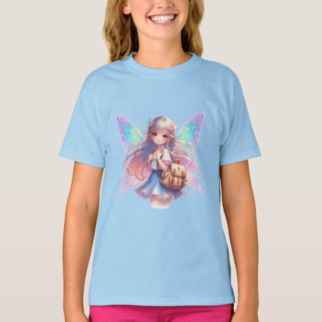 Fairy Girl Back to school Tee (Framsida)