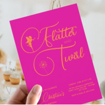 Fairy Girl Birthday - minimalistisk enkel modern