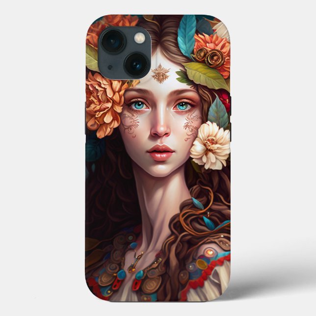 Fairy Girl Fantasy Art Fodral-Mate iphone case (Baksida)