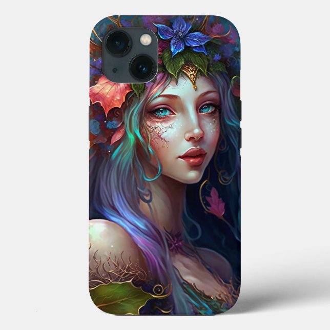 Fairy Girl Fantasy Art Fodral-Mate iphone case (Baksida)