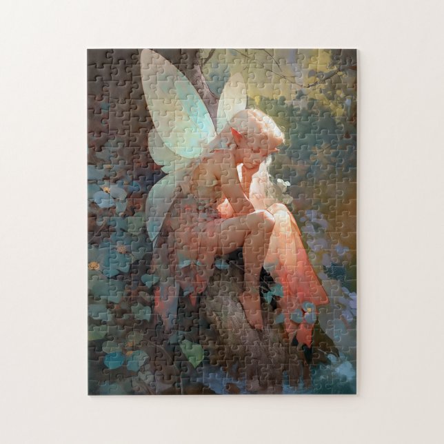 Fairy Girl Fantasy Art Pussel (Vertikal)