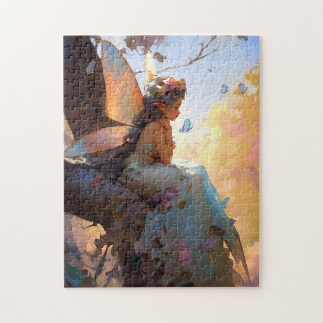 Fairy Girl Fantasy Art Pussel (Vertikal)