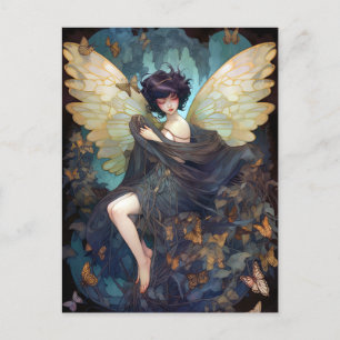 Fairy Girl Fantasy Art Vykort
