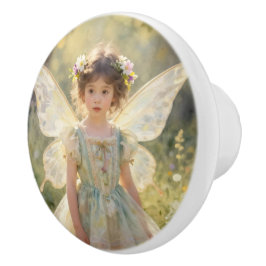 Fairy Girl with Butterfly| Fairytale Knopp