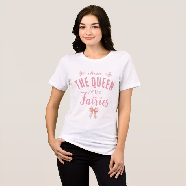 Fairy Girls födelsedag i Mor T Shirt (Framsida Full)