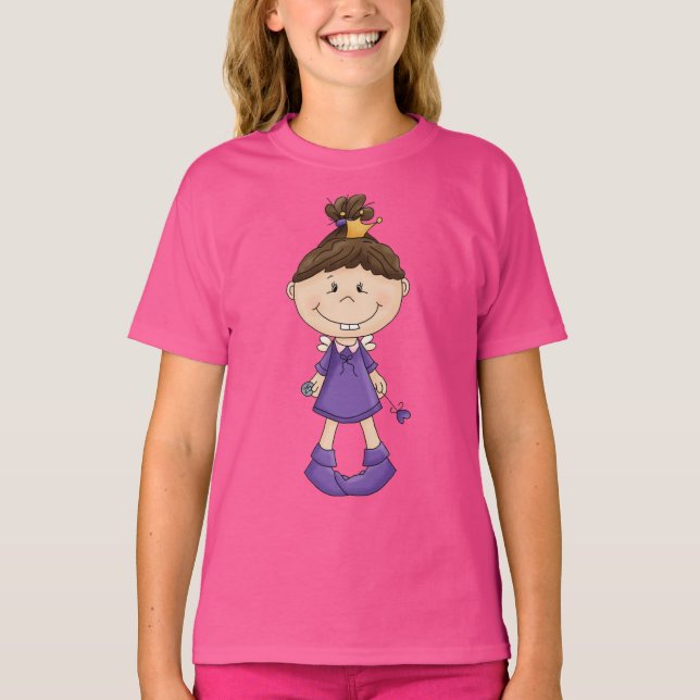 Fairy Girls'Basic T-Shirt (Framsida)