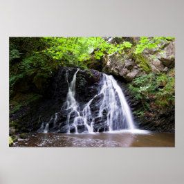 Fairy Glen vattenfall, Rosemarkie, Skottland Poste Poster