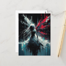 Fairy Glitch Black Blue