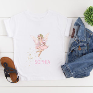 Fairy Gnistra Cute Rosa Baby T-Shirt