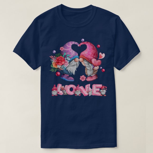 FAIRY GNOMES I KÄRLEK T SHIRT (Design framsida)