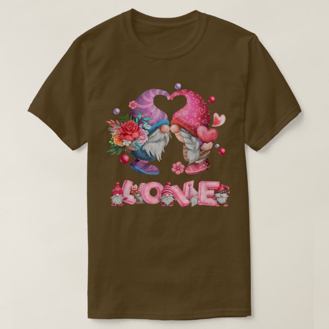 FAIRY GNOMES I KÄRLEK T SHIRT (Design framsida)