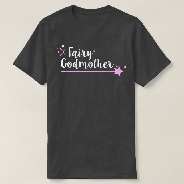 Fairy Godmor Cute Trollspö Star Spell Fantasy Gift T Shirt (Design framsida)