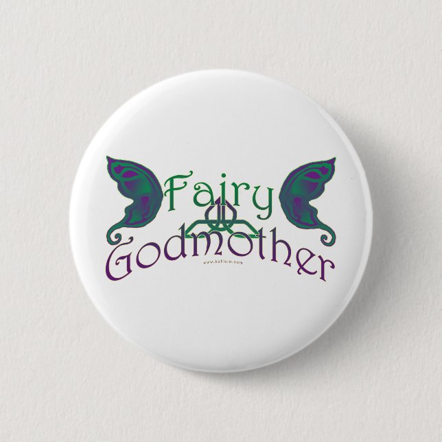 Fairy Godmor Design Stift & Buttons Knapp (Framsida)
