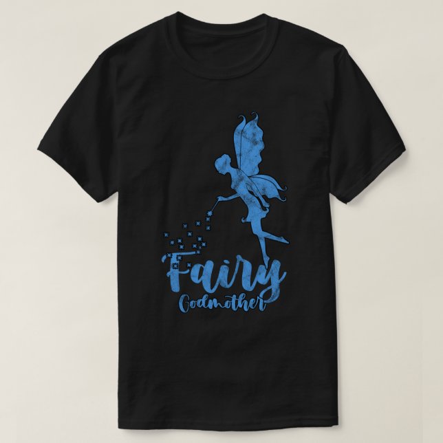 Fairy Godmor Flower Magic Trollspö Fantasy Gift T Shirt (Design framsida)