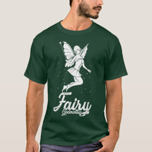 Fairy Godmor Flower Magic Trollspö Fantasy T Shirt