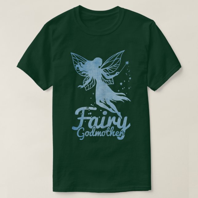 Fairy Godmor Magic Trollspö Fantasy T Shirt (Design framsida)