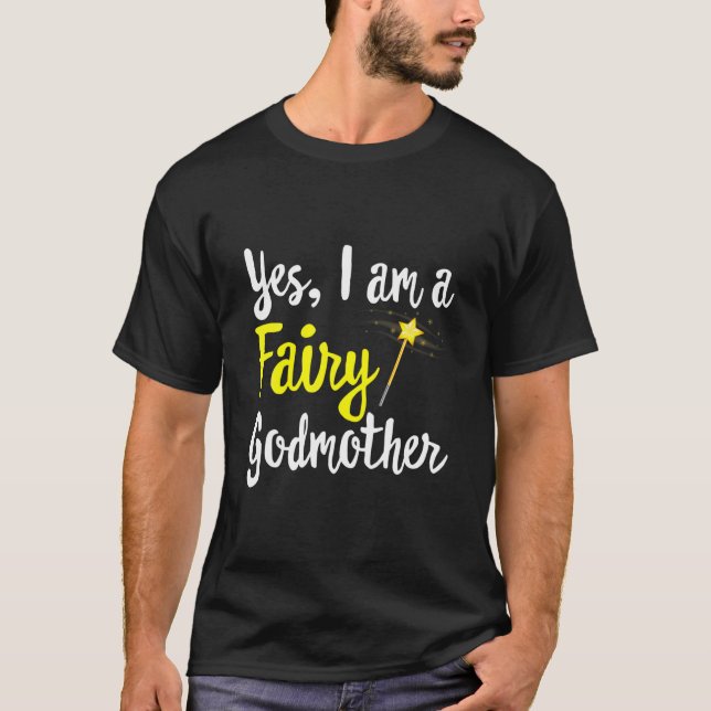 Fairy Godmor Magic Trollspö Funny Mamma Mamma-My F T Shirt (Framsida)