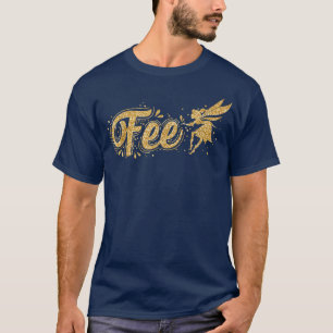 Fairy Godmor med Angel Vingar T Shirt