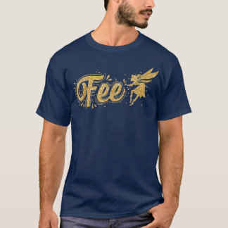 Fairy Godmor med Angel Vingar T Shirt
