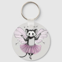 Fairy Godmor Mouse Keychain